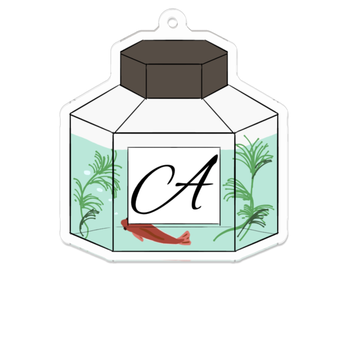 アクリルキーホルダー - 70 x 70 (mm)