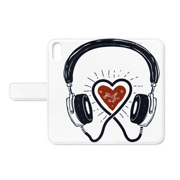 手帳型iPhoneケース - iPhone X - ストラップ穴 なし