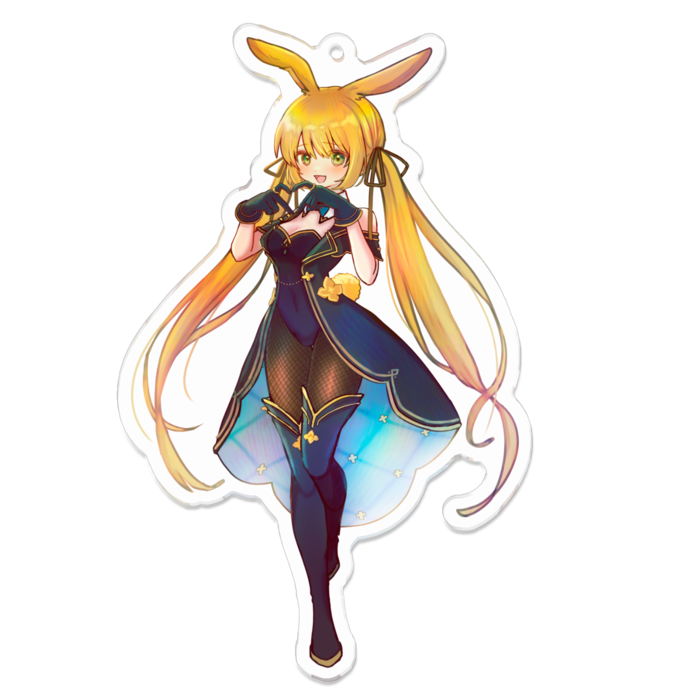 アクリルキーホルダー - 100 x 100 (mm)