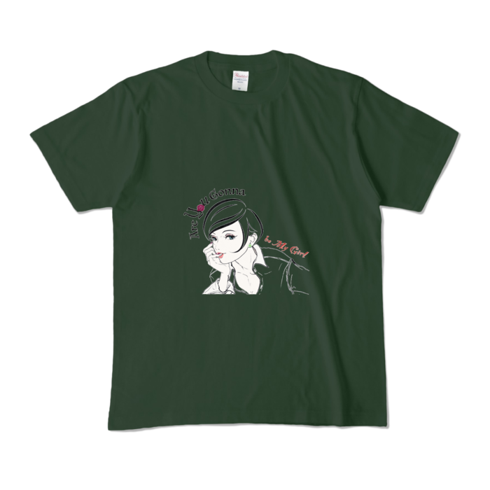カラーTシャツ - M - フォレスト (濃色)