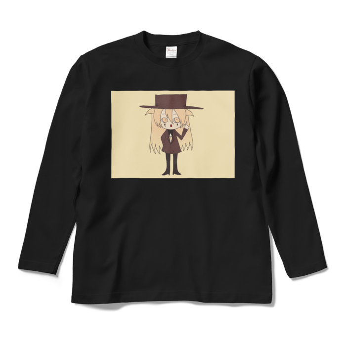ロングスリーブTシャツ - M - ブラック
