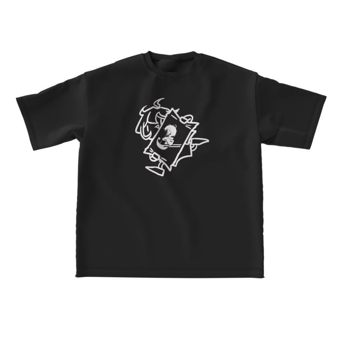 ビッグシルエットTシャツ - L - 正面