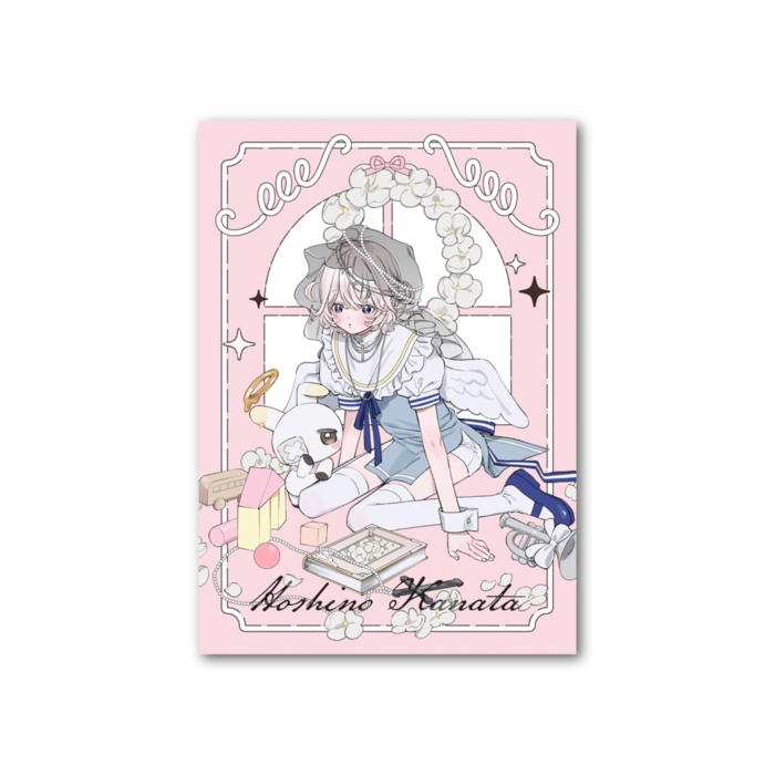 フォト風カード - 縦 - 片面