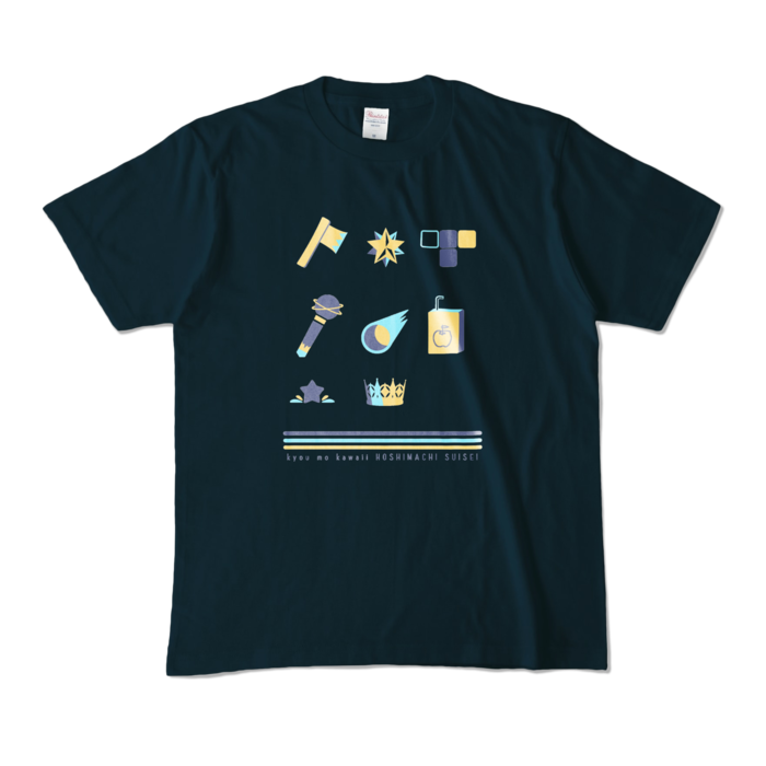 カラーTシャツ - M - ネイビー
