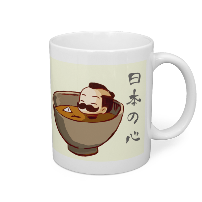 マグカップ - 直径 8 cm / 高さ 9.5 cm