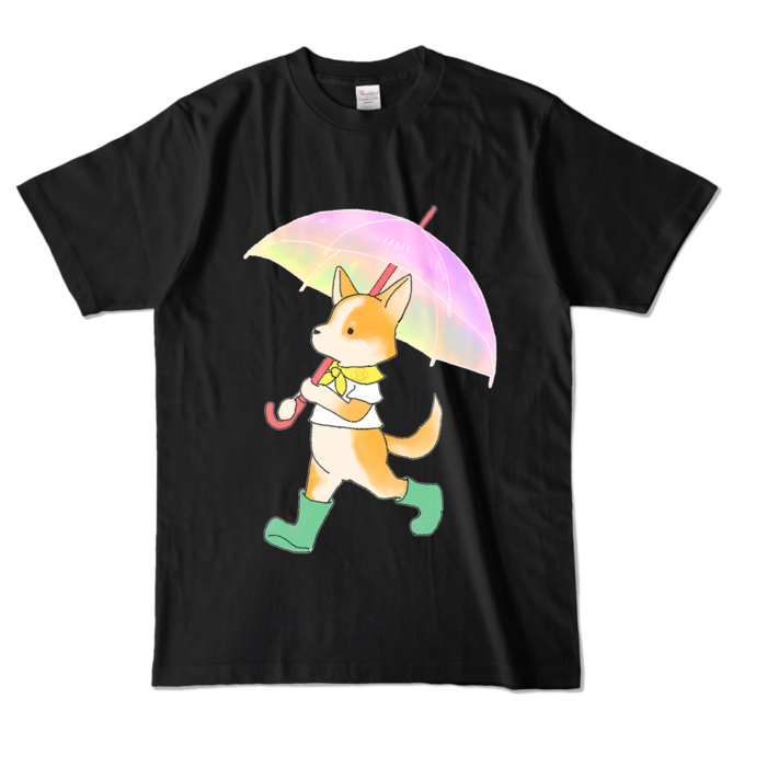 カラーTシャツ - L - ブラック (濃色)