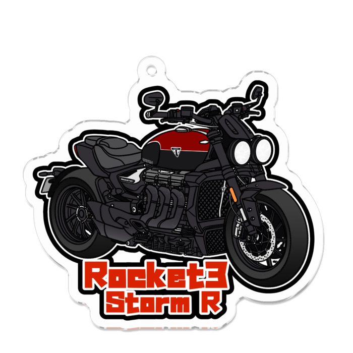 アクリルキーホルダー - 70 x 70 (mm)