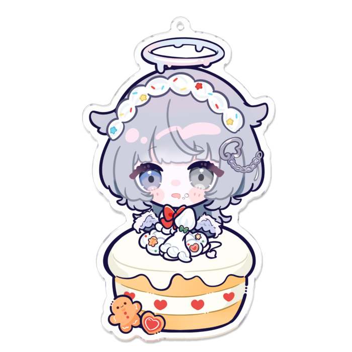 アクリルキーホルダー - 100 x 100 (mm)