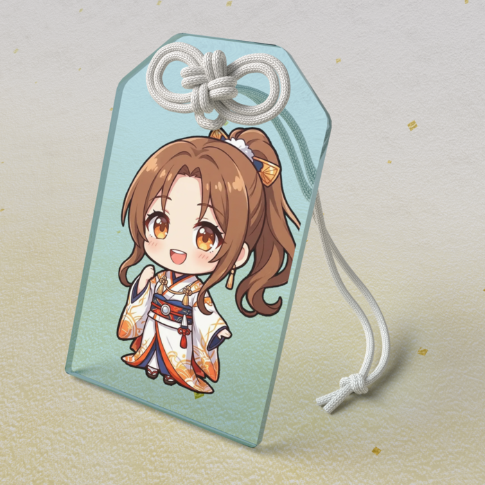 アクリルお守り - 50 × 80mm