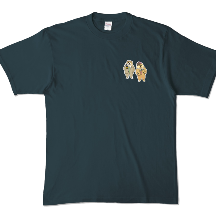 カラーTシャツ - XL - デニム (濃色)