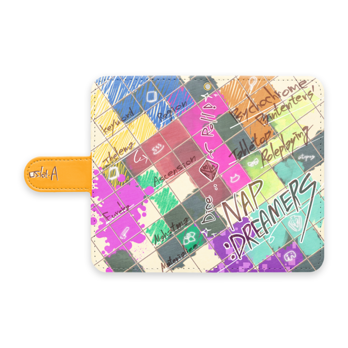 手帳型Androidケース - S - ストラップ穴 あり