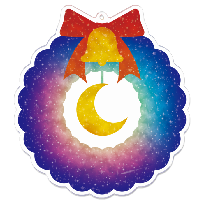 アクリルキーホルダー - 100 x 100 (mm)