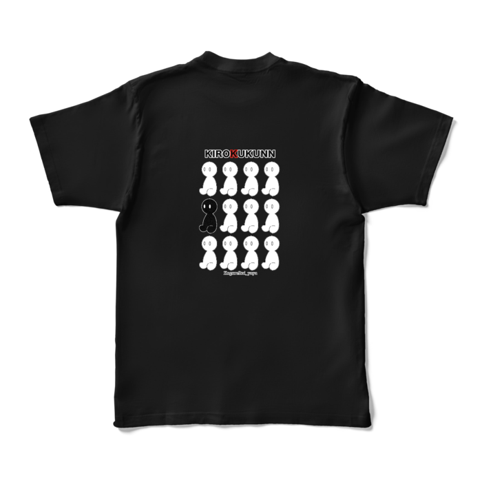 カラーTシャツ - XL - ブラック (濃色)