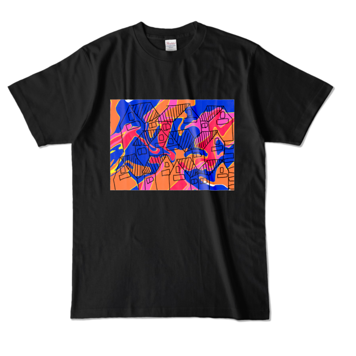カラーTシャツ - L - ブラック (濃色)