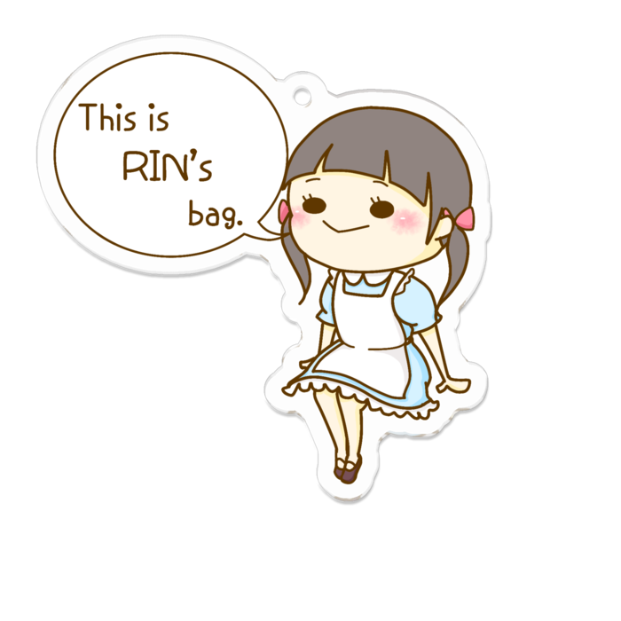 アクリルキーホルダー - 70 x 70 (mm)