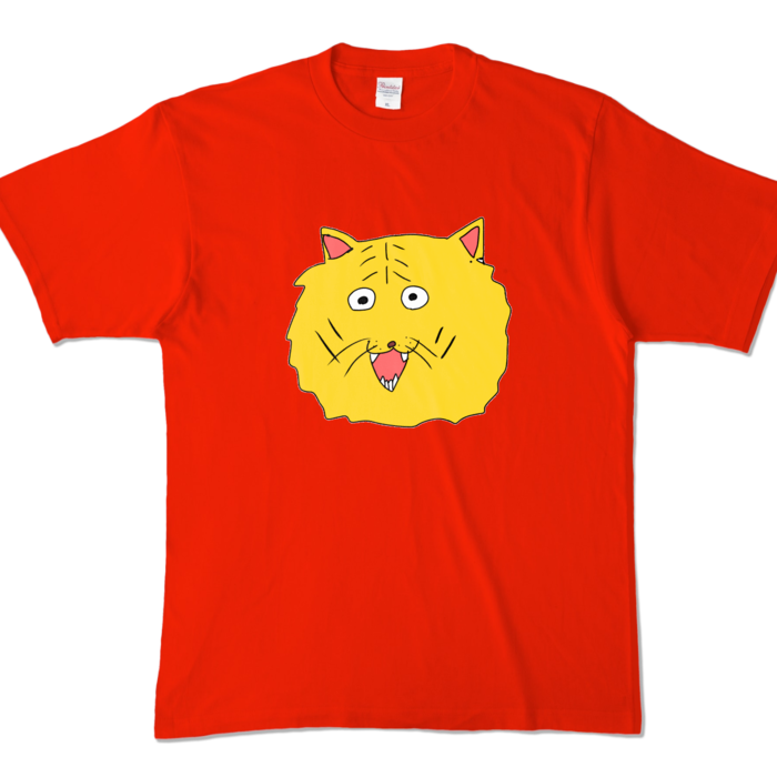 カラーTシャツ - XL - レッド (濃色)