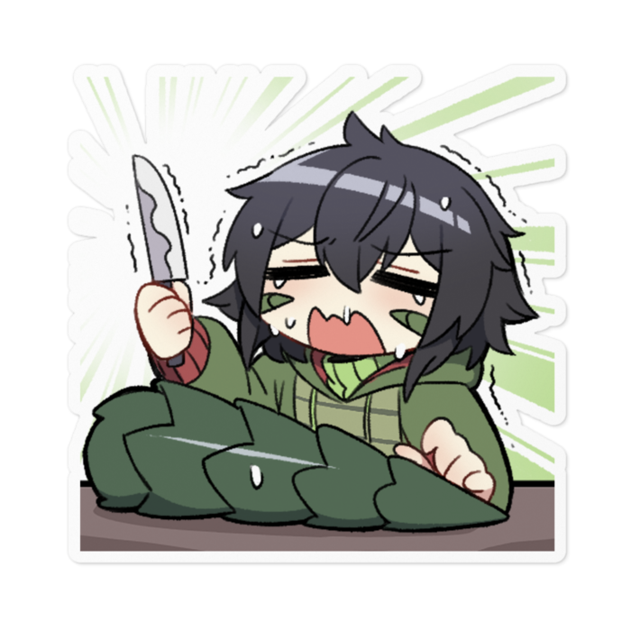 ステッカー - 100 x 100 (mm)