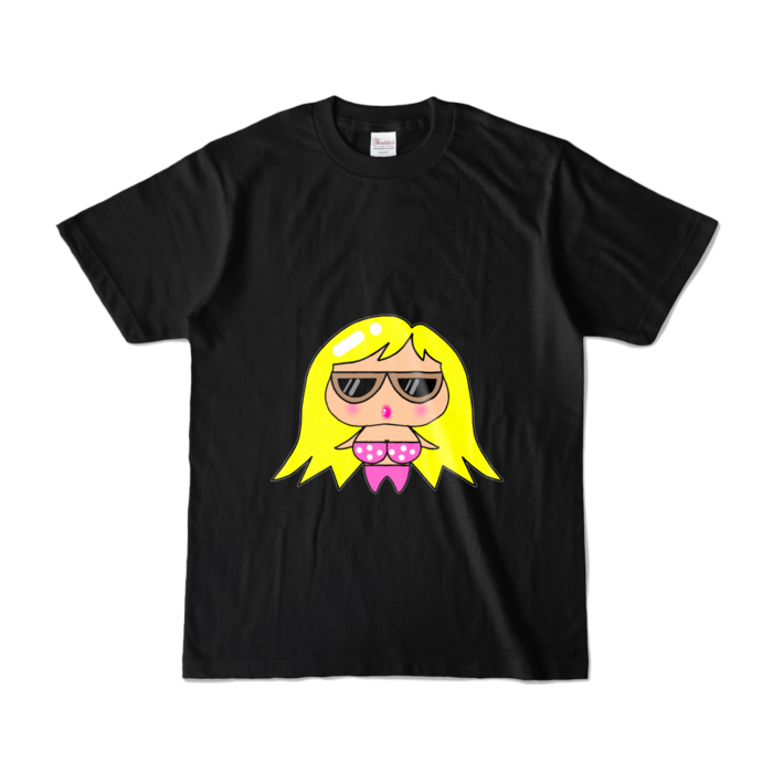 カラーTシャツ - S - ブラック (濃色)