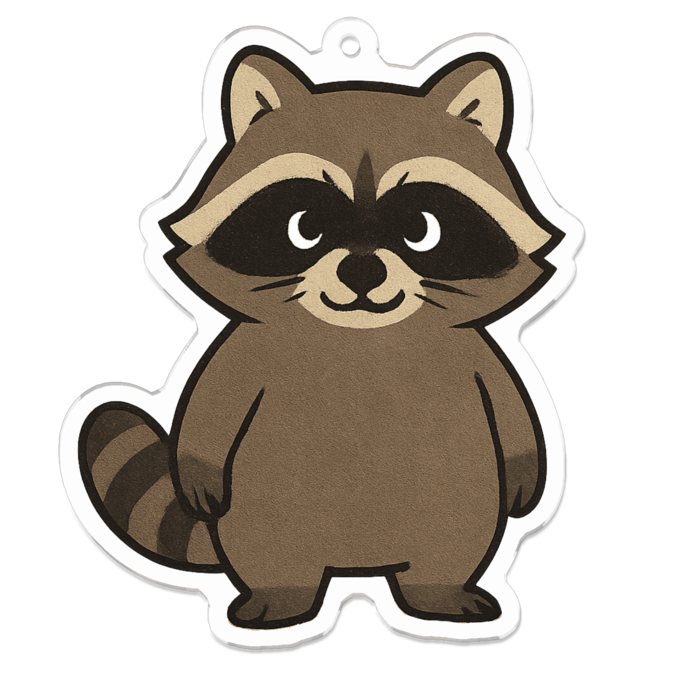 アクリルキーホルダー - 70 x 70 (mm)