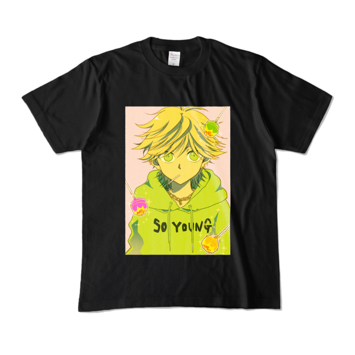 カラーTシャツ - M - ブラック (濃色)