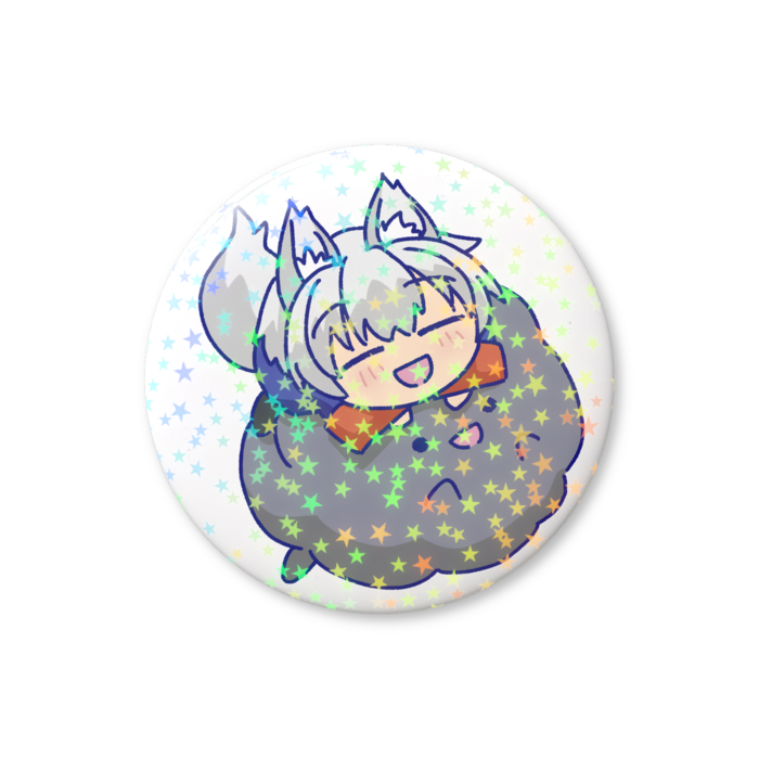 ホログラム缶バッジ - 56mm