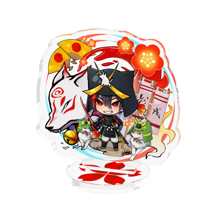 将軍いぬ丸アクリルフィギュア カジキングの店 Booth