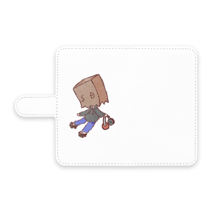手帳型Androidケース - S - ストラップ穴 なし