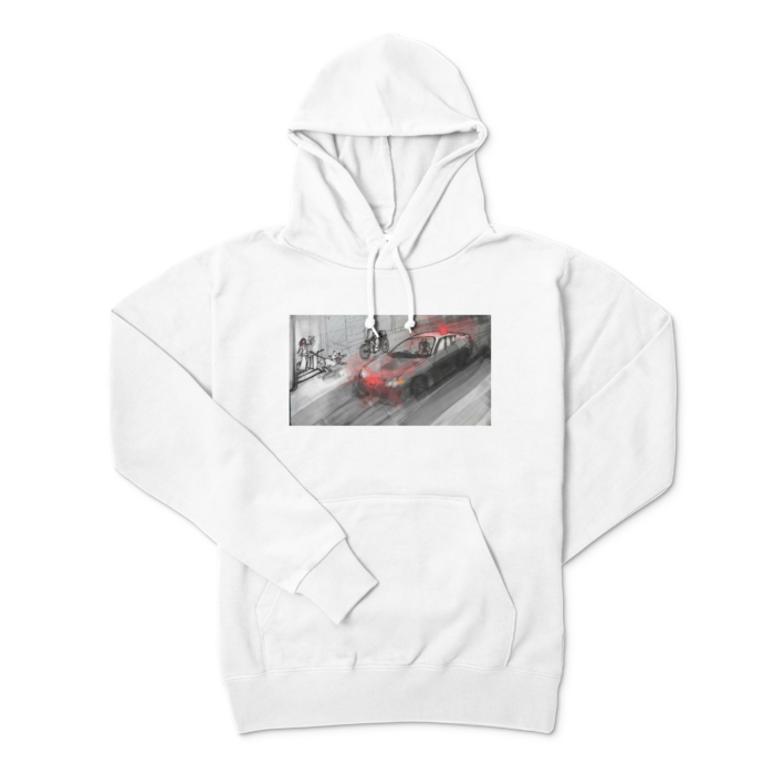 パーカー - L - ホワイト