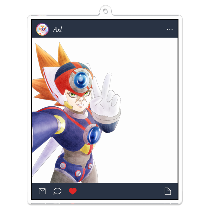 アクリルキーホルダー - 100 x 100 (mm)