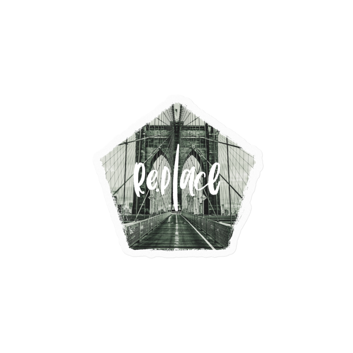 ステッカー - 100 x 100 (mm)
