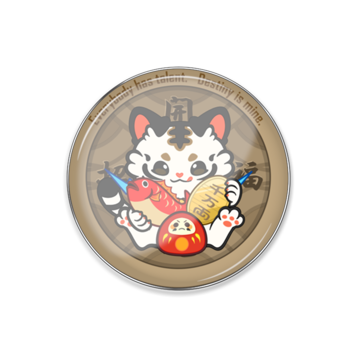 ピンバッジ - 丸形25mm