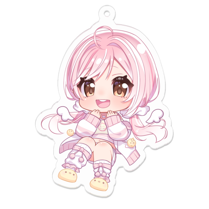 アクリルキーホルダー - 70 x 70 (mm)