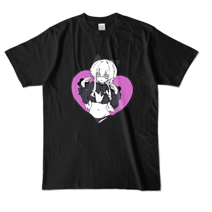 カラーTシャツ - L - ブラック (濃色)