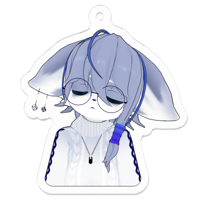 アクリルキーホルダー - 50 × 50 (mm)