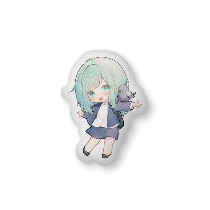 ふかふかクッション（ドヤ顔）