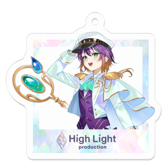 アクリルキーホルダー - 50 x 50 (mm)