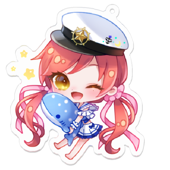 アクリルキーホルダー - 70 x 70 (mm)