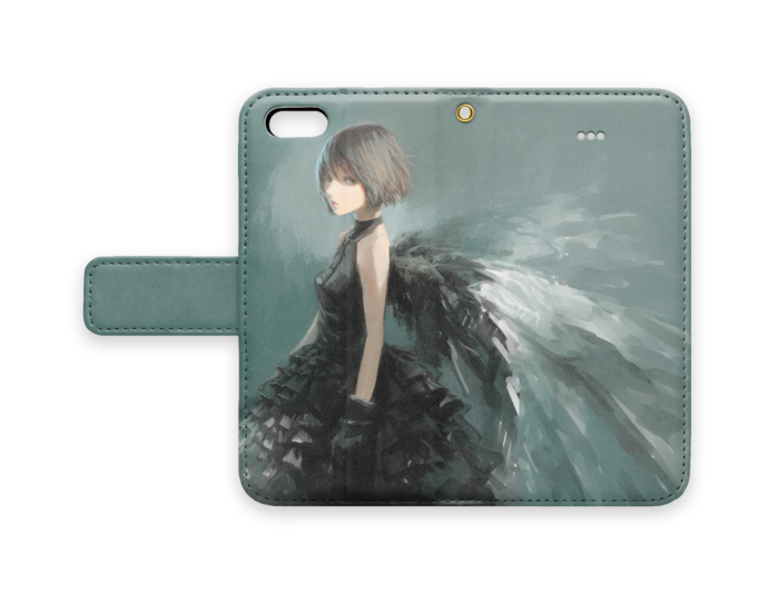 手帳型iPhoneケース - iPhone 5 / 5s / SE - ストラップ穴 あり