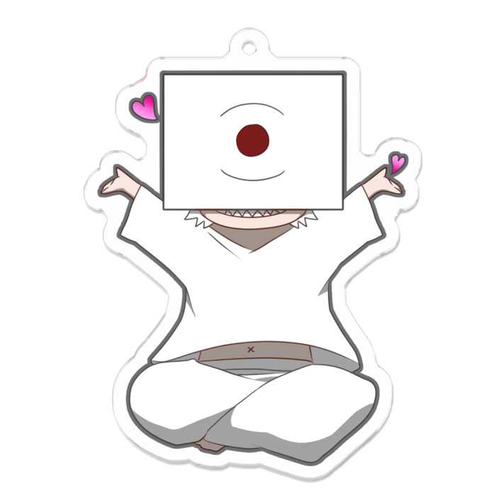 アクリルキーホルダー - 70 x 70 (mm)