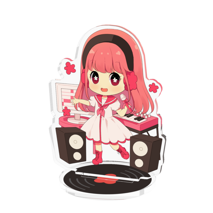 アクリルフィギュア - 70x70mm