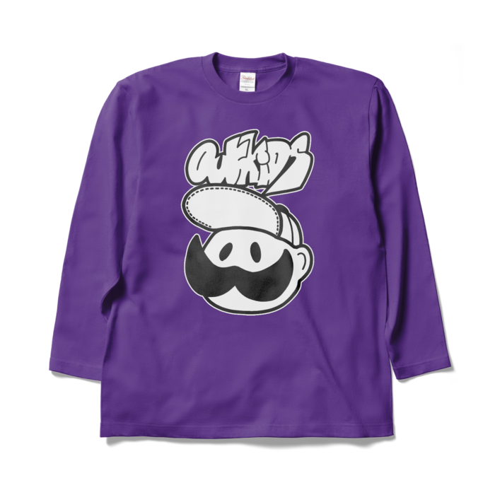 ロングスリーブTシャツ - XL - パープル