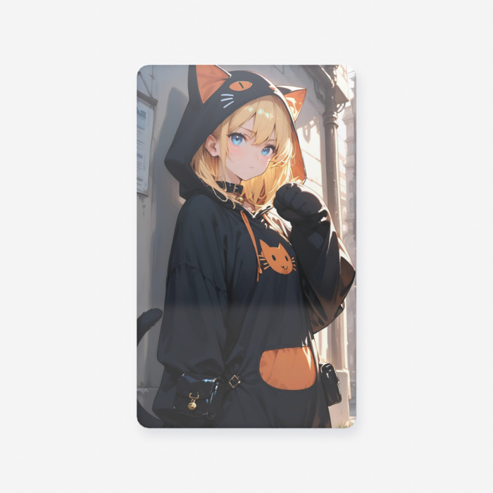クリアカード - 名刺（55 × 91mm）