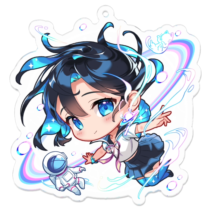 アクリルキーホルダー - 70 x70 (mm)