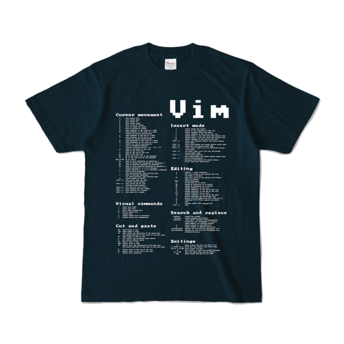 カラーTシャツ - S - ネイビー (濃色)
