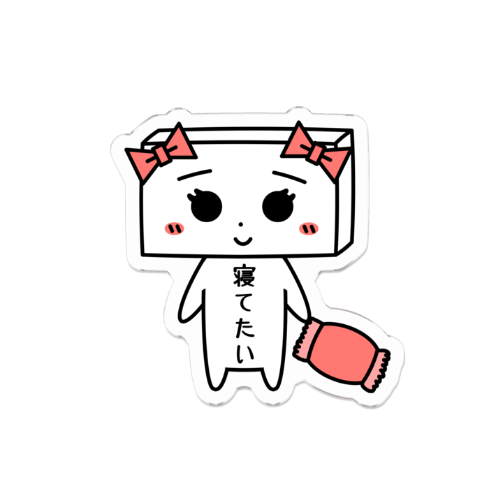 アクリルバッジ - 50 x 50 (mm)