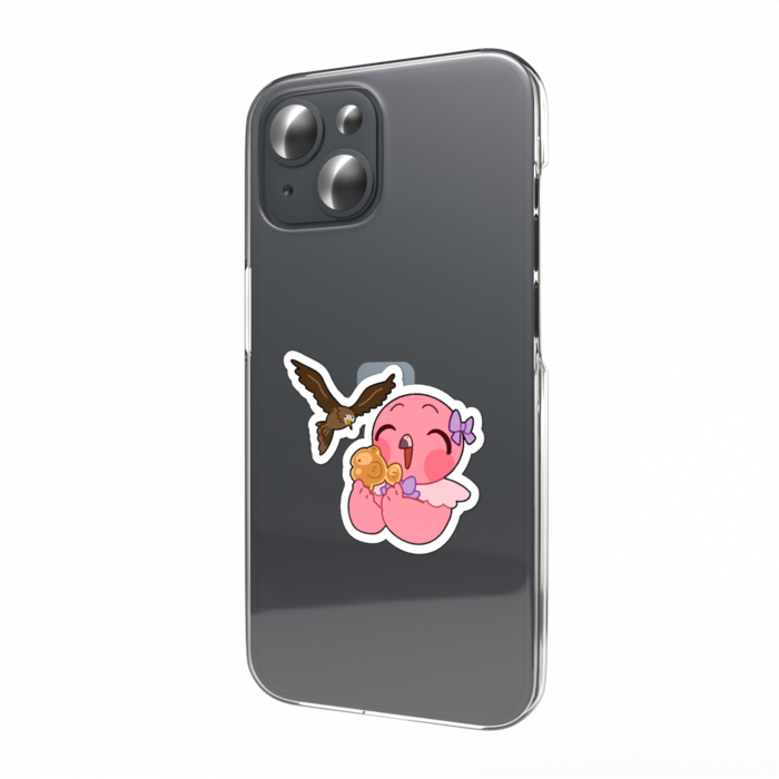 スマホステッカー これから起こること(キャラのみ)- W55 × H91mm 以内
