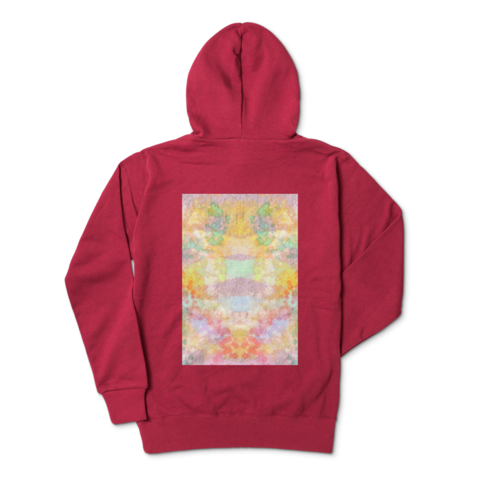 ジップパーカー - L - 背面