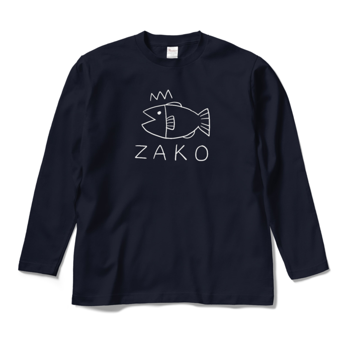 ロングスリーブTシャツ - M - ネイビー