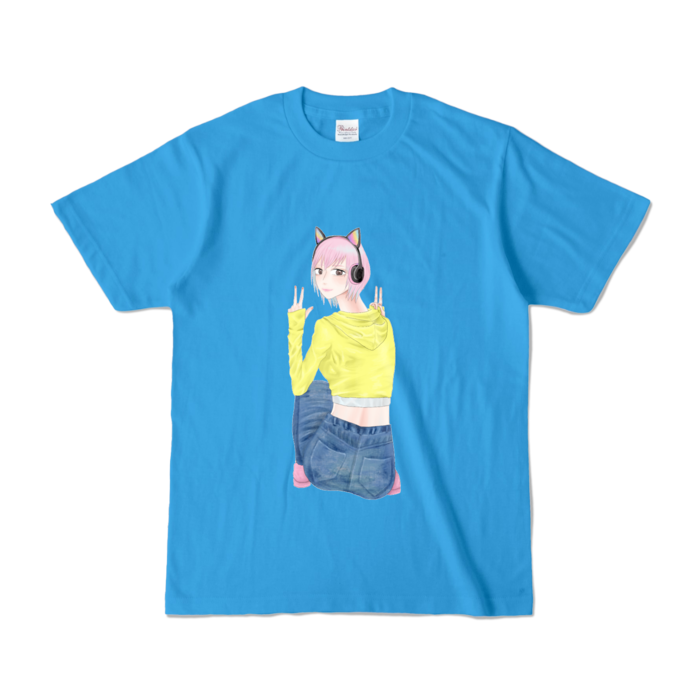 カラーTシャツ - S - ターコイズ (濃色)