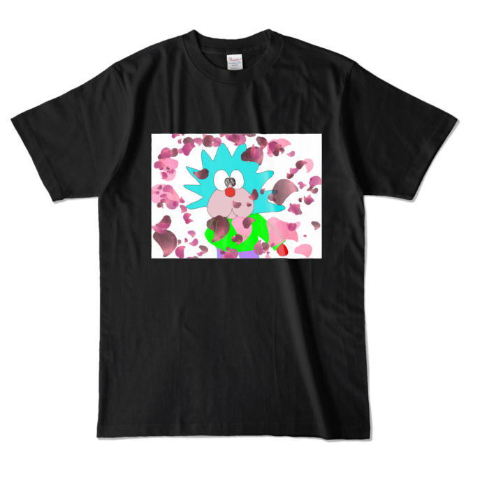 カラーTシャツ - L - ブラック (濃色)